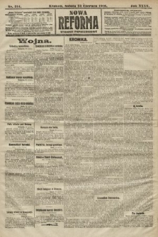 Nowa Reforma (wydanie popołudniowe). 1916, nr 314