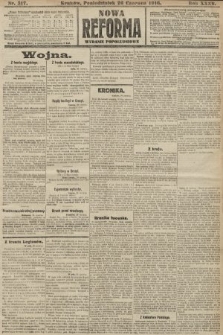 Nowa Reforma (wydanie popołudniowe). 1916, nr 317
