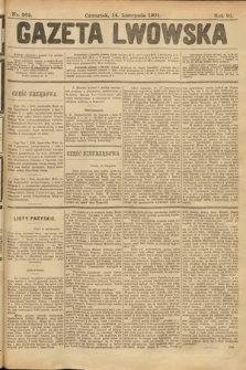 Gazeta Lwowska. 1901, nr 262