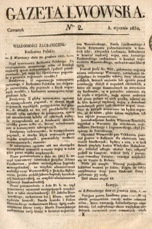 Gazeta Lwowska. 1832, nr 2