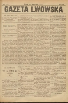 Gazeta Lwowska. 1901, nr 273