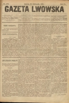 Gazeta Lwowska. 1901, nr 276