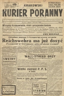 Krakowski Kurier Poranny : niezależny organ demokratyczny. 1938, nr 1