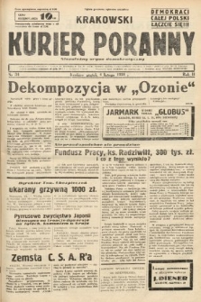 Krakowski Kurier Poranny : niezależny organ demokratyczny. 1938, nr 34