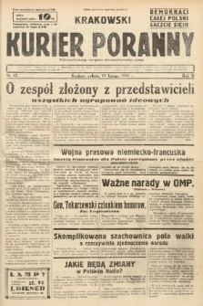 Krakowski Kurier Poranny : niezależny organ demokratyczny. 1938, nr 42