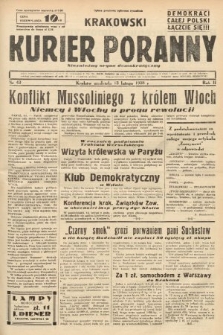 Krakowski Kurier Poranny : niezależny organ demokratyczny. 1938, nr 43