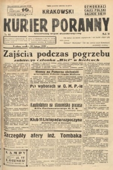 Krakowski Kurier Poranny : niezależny organ demokratyczny. 1938, nr 46