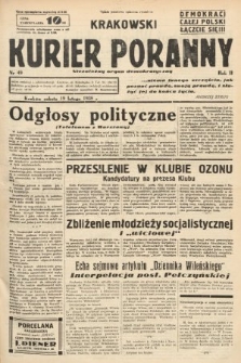 Krakowski Kurier Poranny : niezależny organ demokratyczny. 1938, nr 49