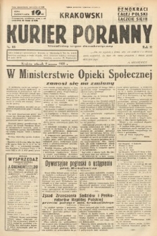 Krakowski Kurier Poranny : niezależny organ demokratyczny. 1938, nr 66