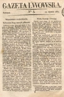 Gazeta Lwowska. 1832, nr 5