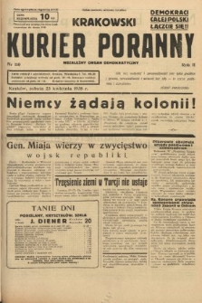 Krakowski Kurier Poranny : niezależny organ demokratyczny. 1938, nr 110