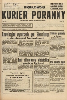 Krakowski Kurier Poranny : niezależny organ demokratyczny. 1938, nr 121