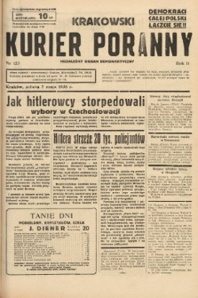 Krakowski Kurier Poranny : niezależny organ demokratyczny. 1938, nr 123