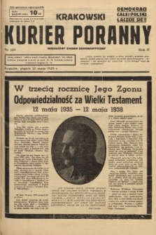 Krakowski Kurier Poranny : niezależny organ demokratyczny. 1938, nr 129