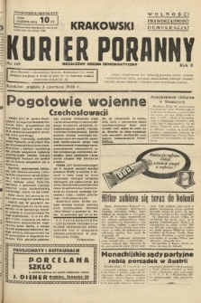 Krakowski Kurier Poranny : niezależny organ demokratyczny. 1938, nr 149