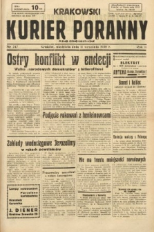 Krakowski Kurier Poranny : pismo demokratyczne. 1938, nr 247