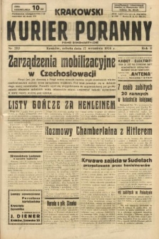 Krakowski Kurier Poranny : pismo demokratyczne. 1938, nr 253
