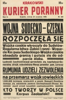 Krakowski Kurier Poranny : pismo demokratyczne. 1938, nr 260