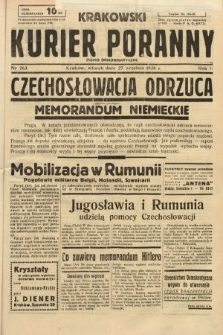 Krakowski Kurier Poranny : pismo demokratyczne. 1938, nr 263