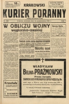 Krakowski Kurier Poranny : pismo demokratyczne. 1938, nr 282
