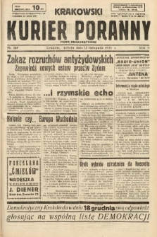 Krakowski Kurier Poranny : pismo demokratyczne. 1938, nr 309