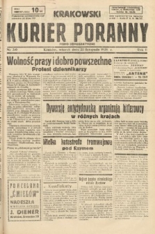 Krakowski Kurier Poranny : pismo demokratyczne. 1938, nr 319