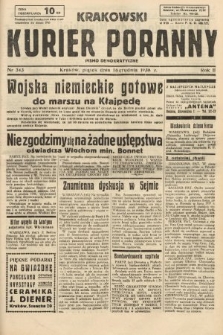 Krakowski Kurier Poranny : pismo demokratyczne. 1938, nr 343