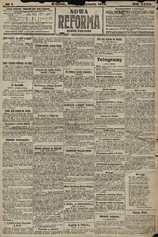 Nowa Reforma (numer poranny). 1913, nr 1