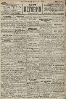 Nowa Reforma (numer poranny). 1913, nr 3