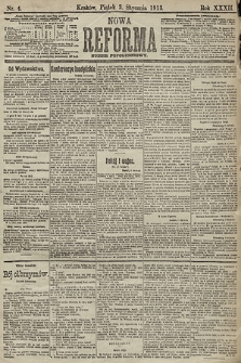 Nowa Reforma (numer popołudniowy). 1913, nr 4