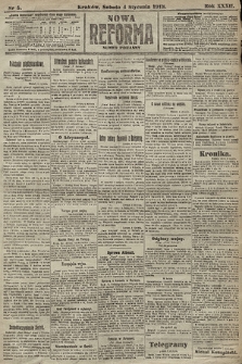 Nowa Reforma (numer poranny). 1913, nr 5