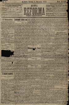 Nowa Reforma (numer popołudniowy). 1913, nr 6