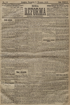 Nowa Reforma (numer popołudniowy). 1913, nr 13