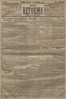 Nowa Reforma (numer popołudniowy). 1913, nr 23