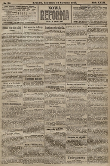 Nowa Reforma (numer poranny). 1913, nr 24