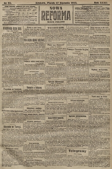 Nowa Reforma (numer poranny). 1913, nr 26