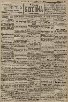 Nowa Reforma (numer poranny). 1913, nr 28