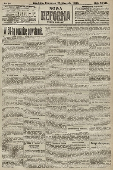 Nowa Reforma (numer poranny). 1913, nr 36