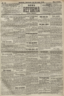 Nowa Reforma (numer poranny). 1913, nr 42