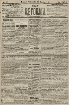 Nowa Reforma (numer popołudniowy). 1913, nr 67