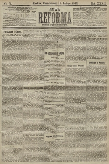 Nowa Reforma (numer popołudniowy). 1913, nr 79