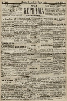 Nowa Reforma (numer popołudniowy). 1913, nr 141