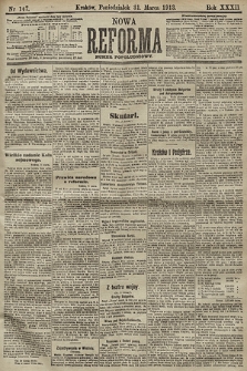 Nowa Reforma (numer popołudniowy). 1913, nr 147
