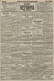 Nowa Reforma (numer poranny). 1913, nr 192