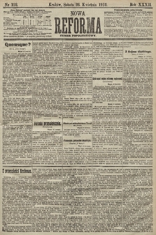 Nowa Reforma (numer popołudniowy). 1913, nr 193