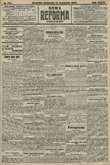 Nowa Reforma (numer poranny). 1913, nr 194