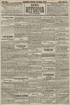 Nowa Reforma (numer poranny). 1913, nr 213