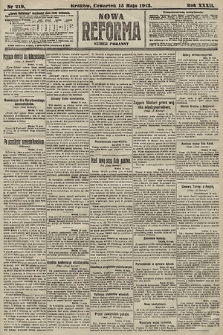 Nowa Reforma (numer poranny). 1913, nr 219