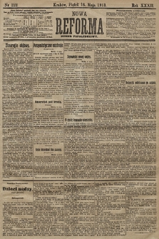 Nowa Reforma (numer popołudniowy). 1913, nr 222