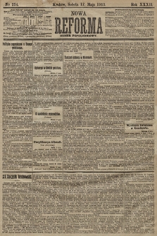 Nowa Reforma (numer popołudniowy). 1913, nr 224